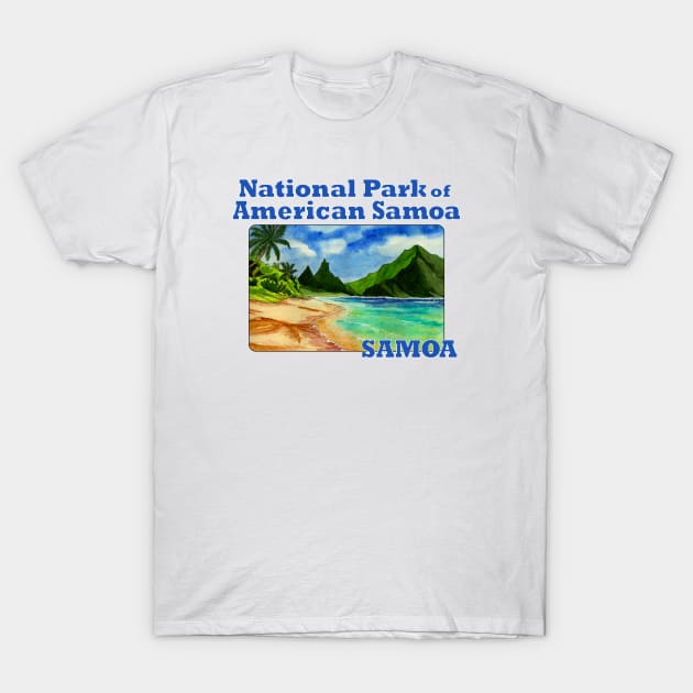 National Park of American Samoa, Samoa T-Shirt by MMcBuck